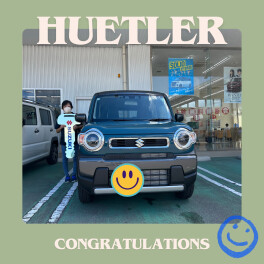 デニムブルーのハスラー納車しました☆彡